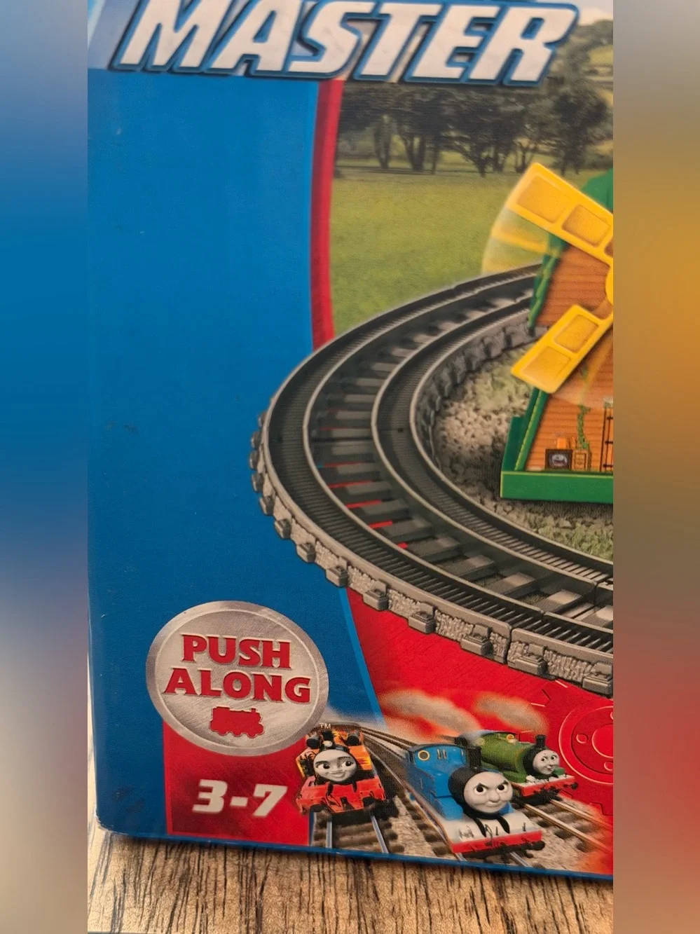 Thomas & Friends Blue Thomas Engine with Windmill - Kids Toy push along